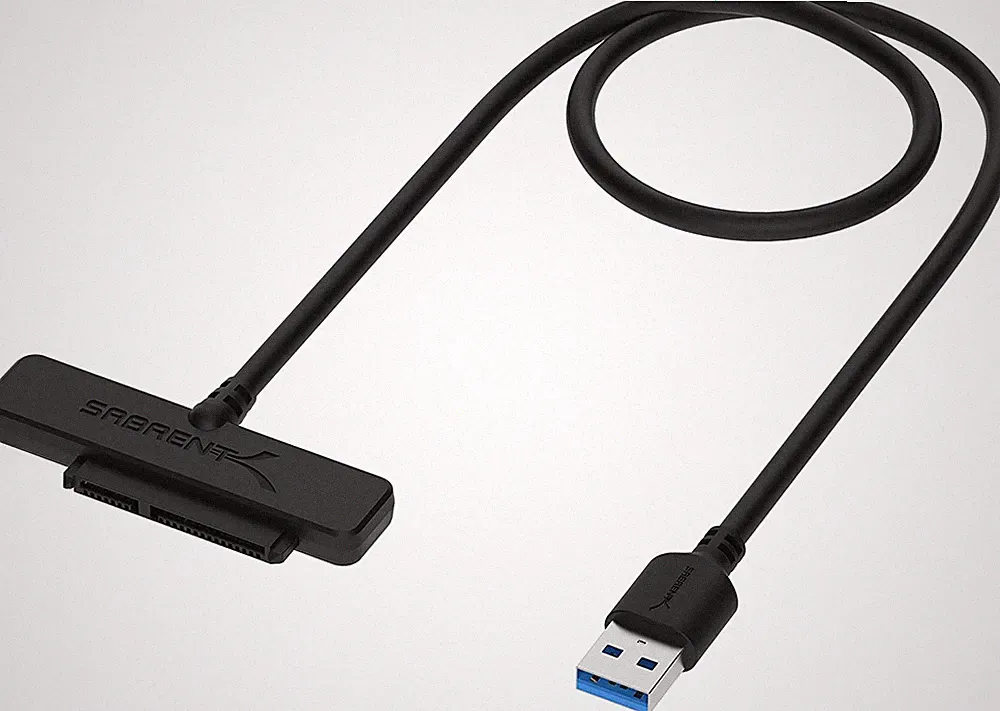 SABRENT SATA to USB Cable - USB 3.0 to 2.5” SATA I/II/III Hard Drive Adapter - E