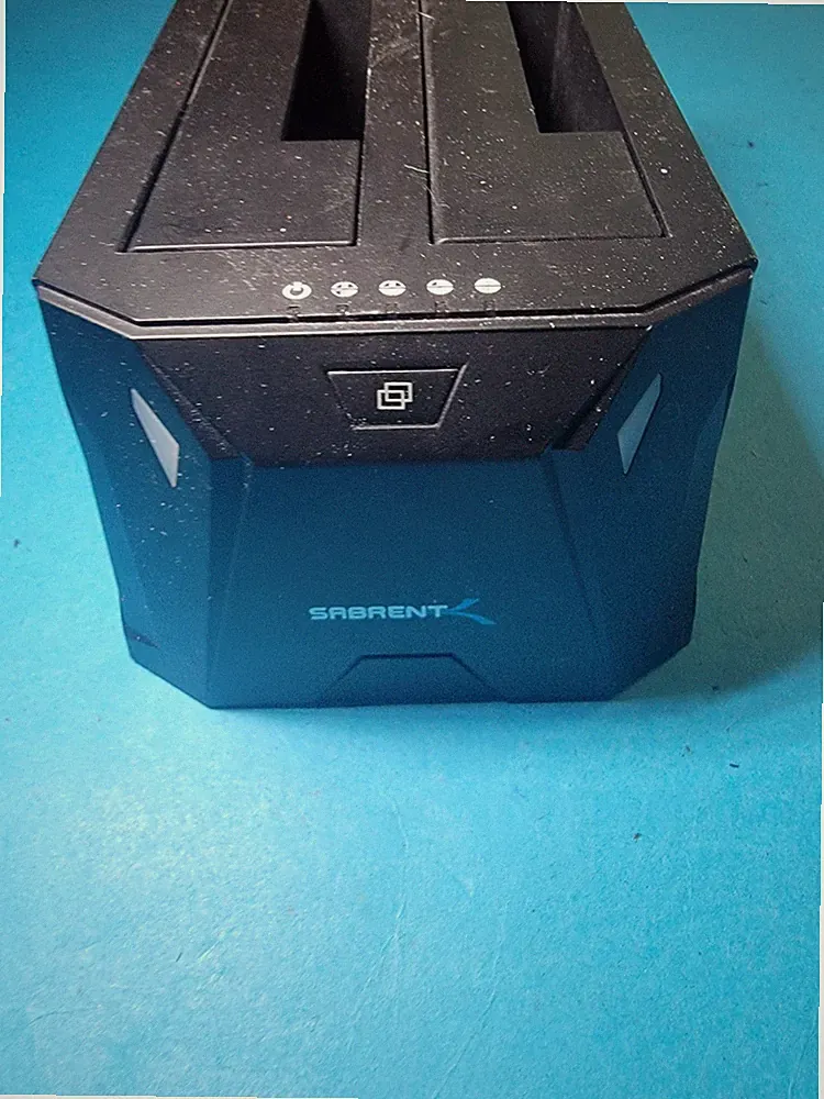 Sabrent USB 3.0 to SATA I/II/III Dual Bay External Hard Drive Dock *no Cords